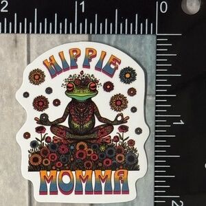 🌀10/$10🌀 Psychedelic Frog Reusable Waterproof Vinyl Sticker Decal